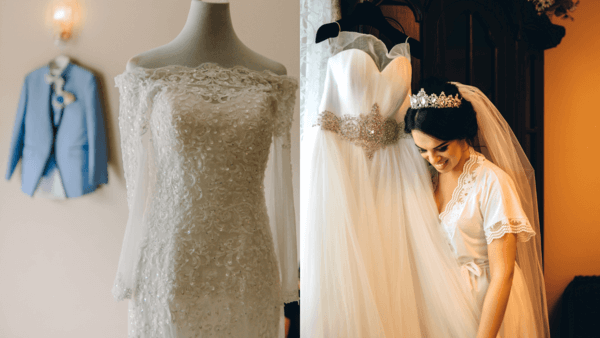 Wedding bridal outfits